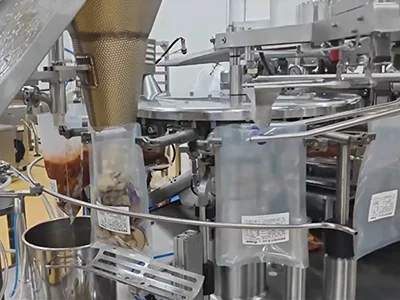 Rotary Vacuum Ready-to-Eat Meal Packaging Machine