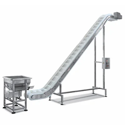 Inclined Conveyor (for products requiring cleaning after use)